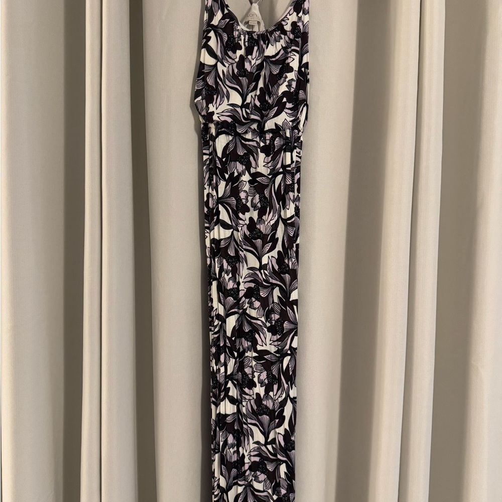 Loft Floral Maxi Dress